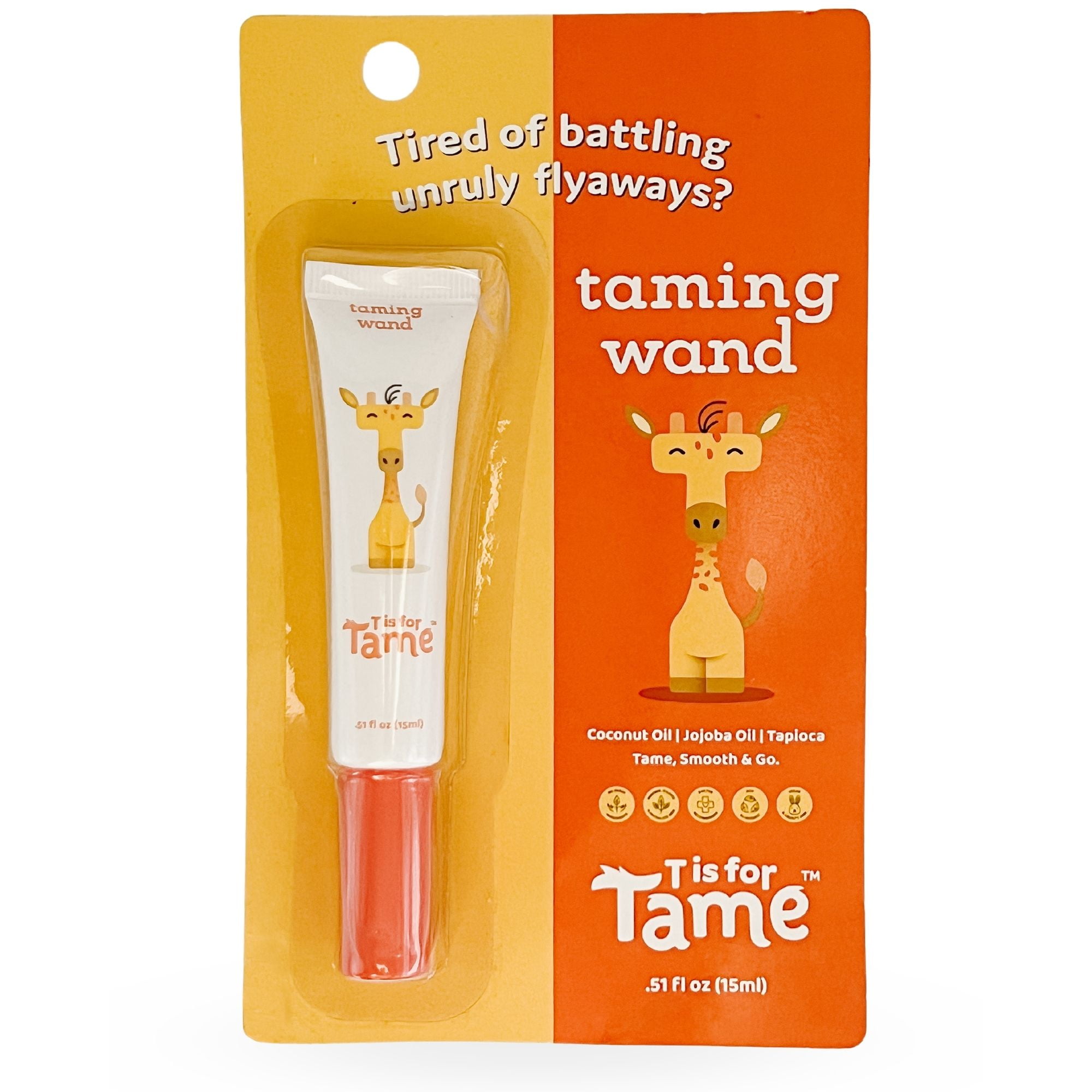 T is for Tame Baby Hair Taming Wand for Sleek FrizzFree Flyaway