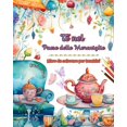 thumbnail image 1 of TÃ¨ nel Paese delle Meraviglie - Libro da colorare per bambini - Illustrazioni creative dall'incantevole mondo del t, (Paperback), 1 of 1