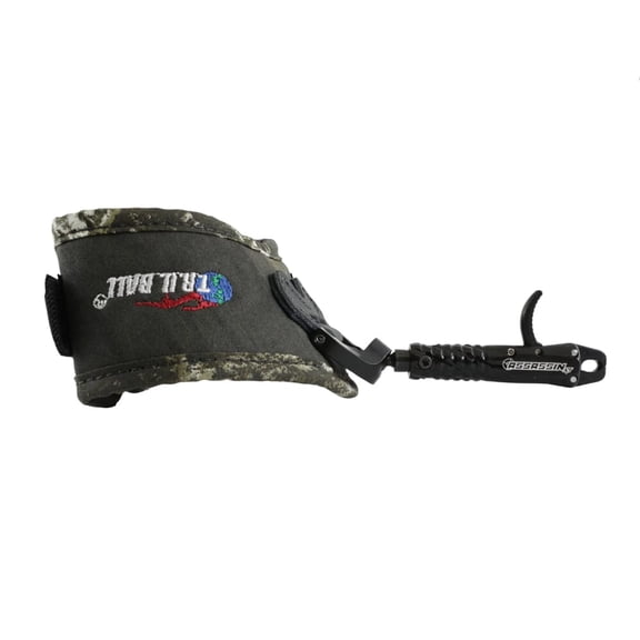 T.R.U. Ball Archery Bandit Buckle Release, Black, Large, Customizable Wrist Strap, Durable Construction (TBDB-BK-L)