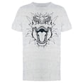 thumbnail image 1 of T-rex Head Hand Drawn Graphic Tee Men's -Image by Shutterstock, 1 of 2