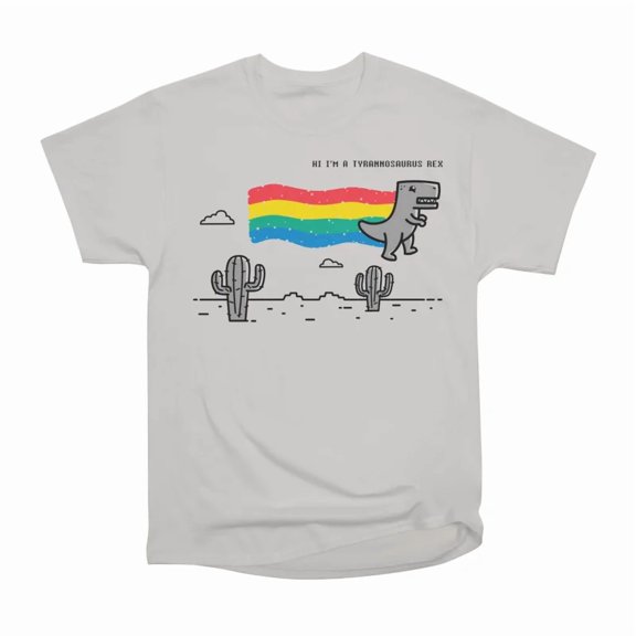 T rex Nyan T-Shirt Tee Gift For Him Merch For Her Apparel For Friend