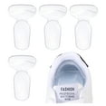 thumbnail image 1 of T-shape Heel Pads Heel Grips Liner Cushion Pads Inserts High Heel Comfort Pads Anti Slip Transparent, 1 of 7