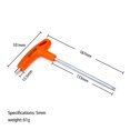 thumbnail image 1 of T-shaped Allen Ball Wrench Mountain Road Bike Allen KeyScrewdriver Set 2.5mm-10mm Repair Installation Tool, 1 of 6