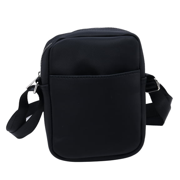 T.sheep Crossbody Purse Bag Shoulder Messenger Bag for Men and Women,with Inner Pocket ,Diamond Grain Leather,Black