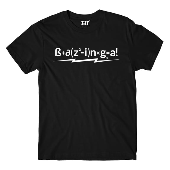 T shirt - Bazinga Equation