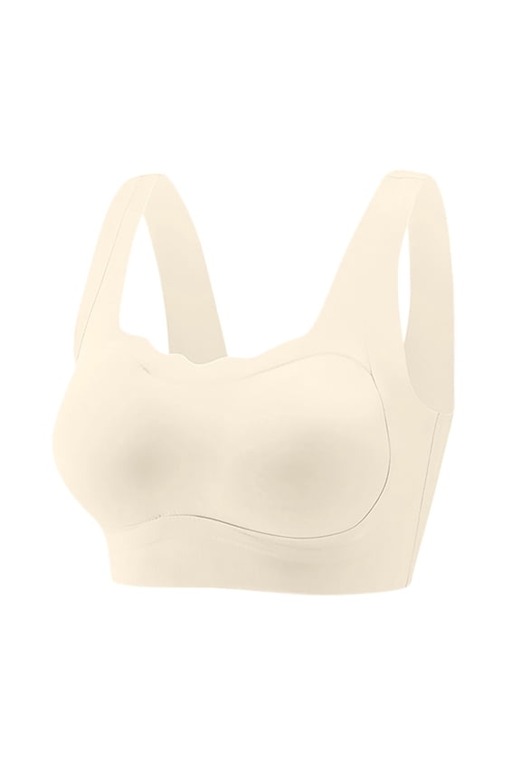 T-shirt Bras for Women Lightly Lined Bra No Wire Comfortable Soft Bras Underwear Extra Support Full Coverage Bras Comfy Daily Essentials Everyday Underwear Gym Sport Bras