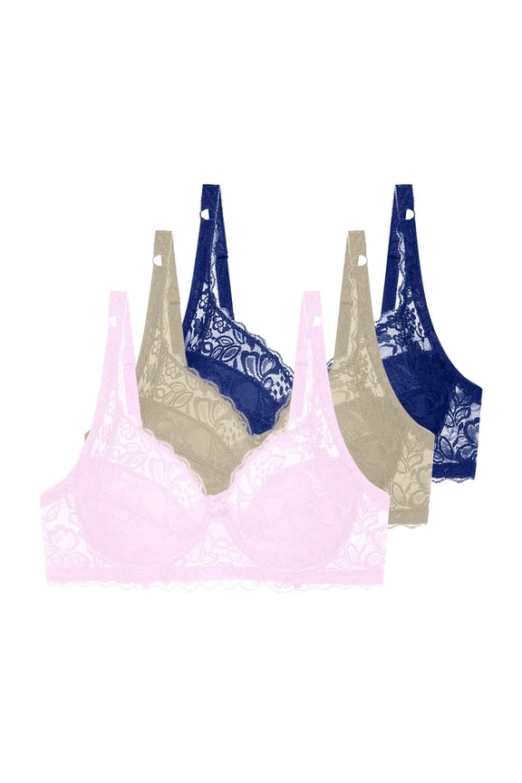 T-shirt Bras for Women Lightly Lined Bra No Wire Comfortable Soft Bras Underwear Extra Support Full Coverage Bras Moisture Wicking Sport Bras for Gym Workout Yoga Bras