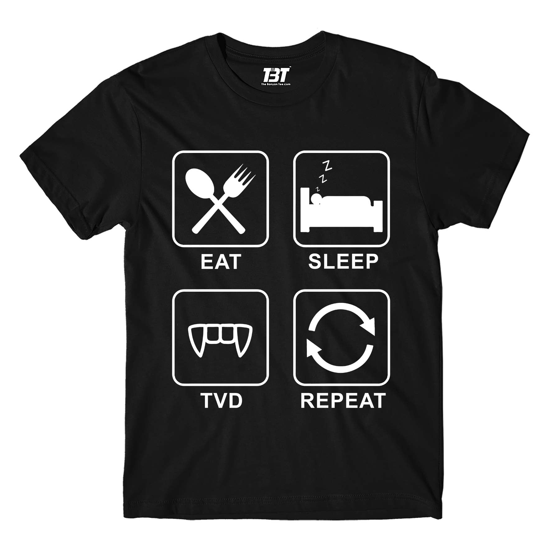 Débardeur Homme 'Eat Sleep Quarantine Repeat' Noir - 100% Coton - Neuf Sans étiquette