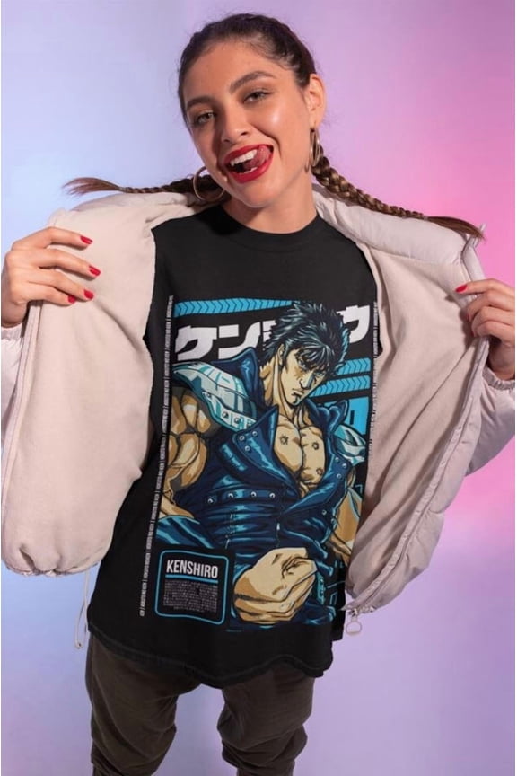 T-shirt Fist of the North Star - Hokuto No Ken - Kenshiro - Anime Japonais, Anime Manga Tee Meme Funny Gift Anime Sweatshirt