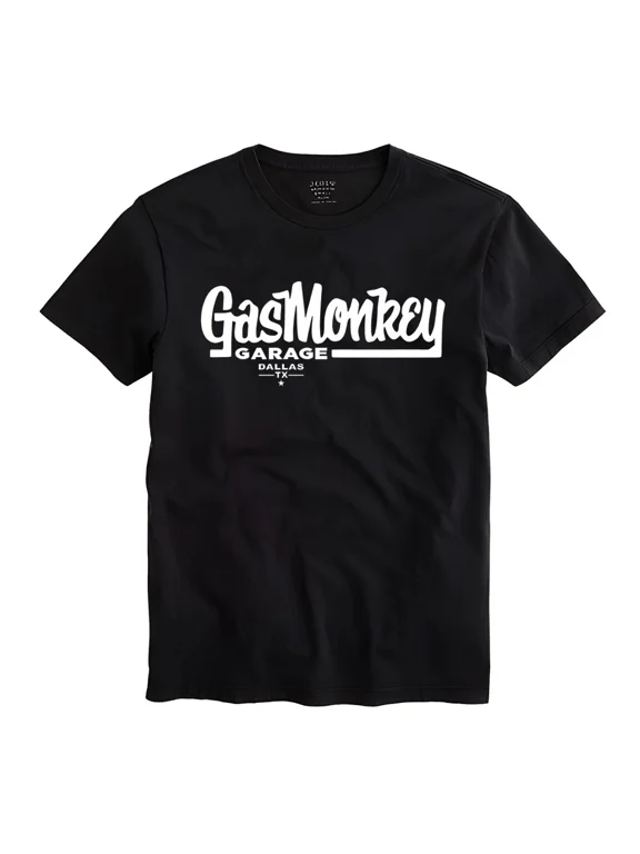 T-shirt Gas Monkey Garage Men Unisex Black Shirt Size S-5XL