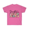 thumbnail image 1 of T-shirt, Inspirational T-shirt, Daughter of the King, Bible t-shirt, Cotton t-shirt (Colors:Daisy; Sizes:S;), 1 of 10