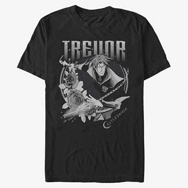 T-shirt Merch Netflix Castlevania - Trevor Badge Men's T-Shirt ...