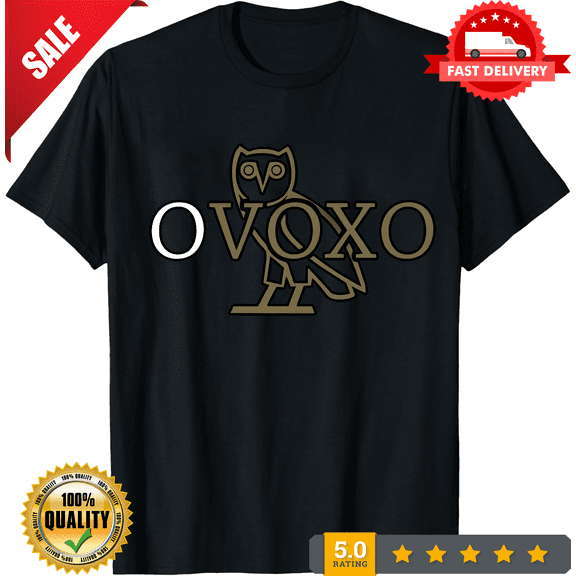 T-shirt Ovoxo Men Unisex Black Shirt Size S-5XL, LIMITED EDITION-TH63034