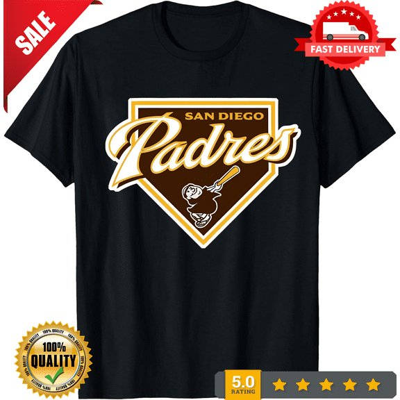 T-shirt Padres Men Unisex Black Shirt Size S-5XL, LIMITED EDITION-TH64308