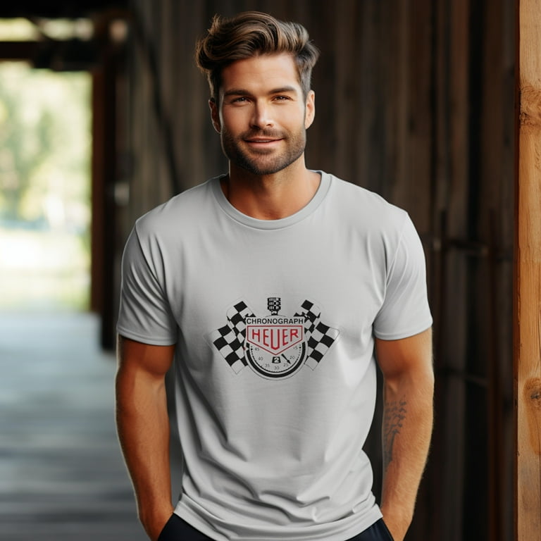 T shirt Tag Heuer Watch hronograph Man Unisex TeeShirt 100 Cotton Walmart