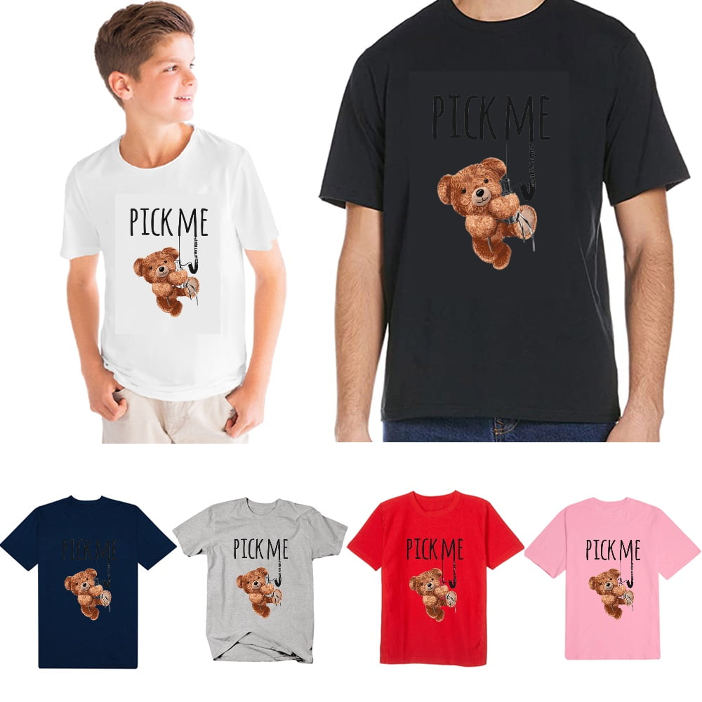 Teddy Special Round Neck T-shirt For Kids