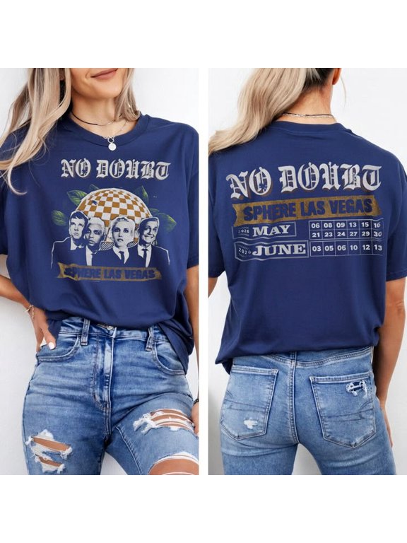 T-shirt Unisex No Doubt band, , 2026 tour for fans GrolyTee T-shirt S-5XL