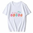 thumbnail image 1 of T-shirt for Women Vacation Shirt, Vacay Mode Shirt, Vacation Summer Short Sleeve Top White Small, 1 of 4