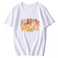 thumbnail image 1 of T-shirt for Women Vacay Mode Shirt, Vacation Tee Shirt Funny Travel Summer Short Sleeve Top White 3X-Large, 1 of 4