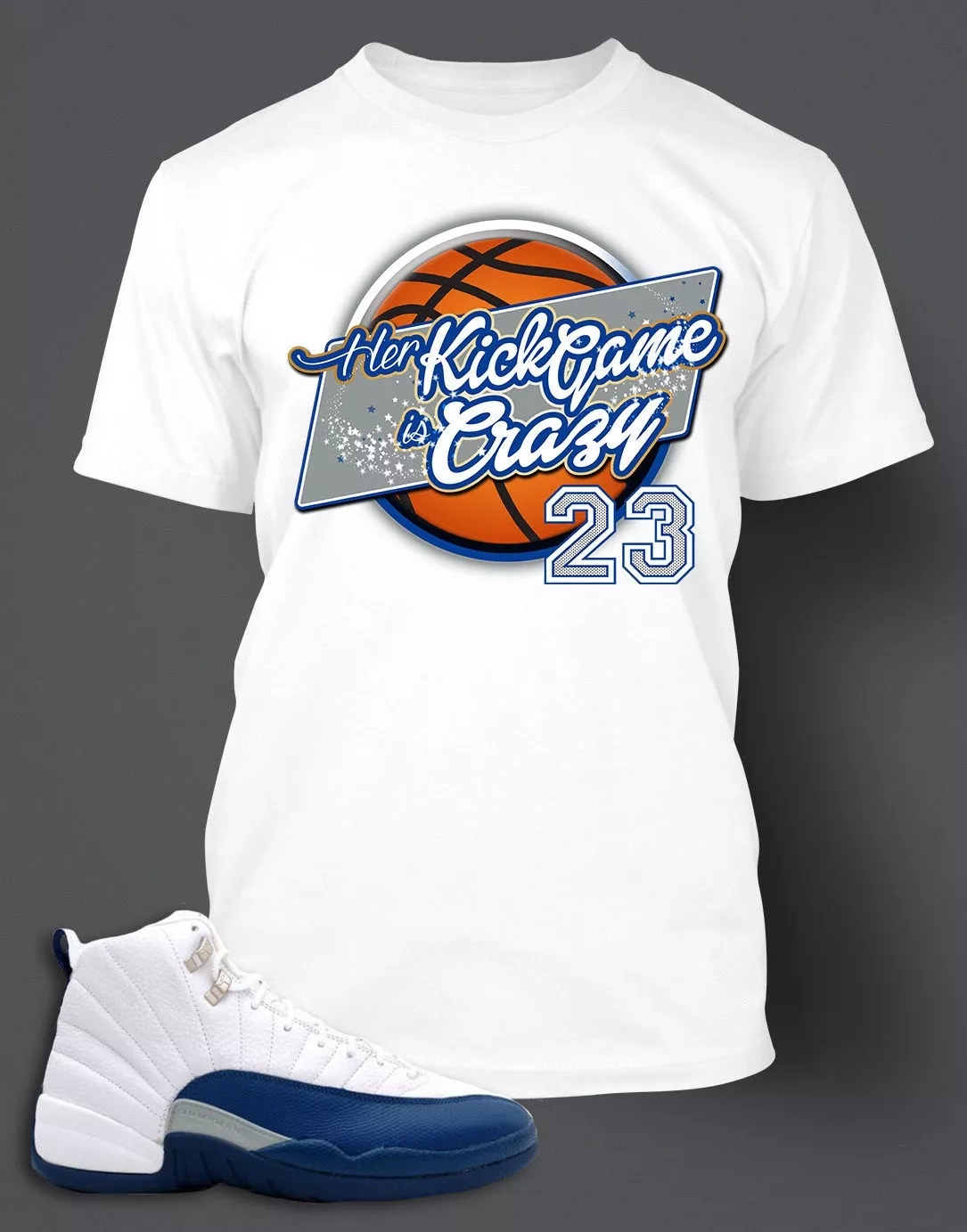 French blue 12s shirt sale