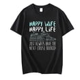 thumbnail image 1 of T-shirts For Men and Women Cruise T-Shirt Funny Cruising Wife Happy Premium Tee Casual Short Sleeve Round Neck Tops, 1 of 4