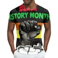 thumbnail image 1 of T-shirts for Men Short Sleeved Round Neck Printed Running Fitness Sports Shirt Multicolor XXL, 1 of 4