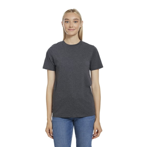 T-shirts for Women Ladies Shirts Crewneck Tee Adult Short Sleeve Unisex Fit Premium Jersey Tshirt 100% Cotton Undershirts S M L XL 2XL 3XL Blank Tee