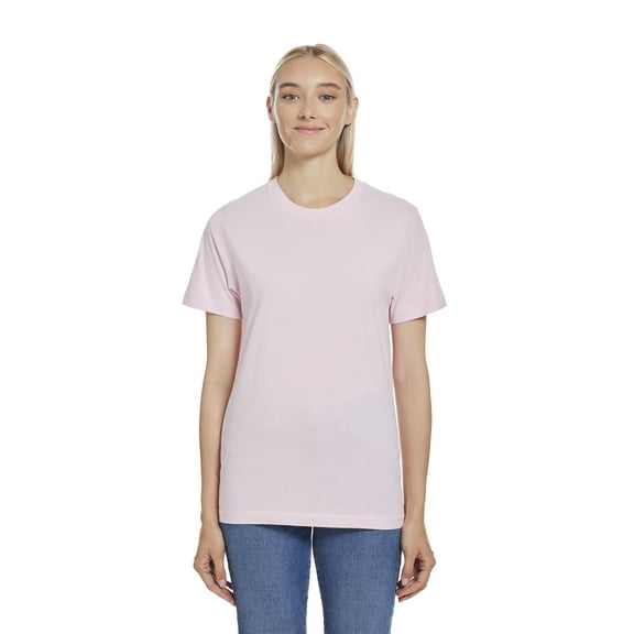 T-shirts for Women Ladies Shirts Crewneck Tee Adult Short Sleeve Unisex Fit Premium Jersey Tshirt 100% Cotton Undershirts S M L XL 2XL 3XL Blank Tee