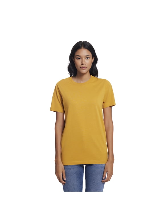 T-shirts for Women Ladies Shirts Crewneck Tee Adult Short Sleeve Unisex Fit Premium Jersey Tshirt 100% Cotton Undershirts S M L XL 2XL 3XL Blank Tee