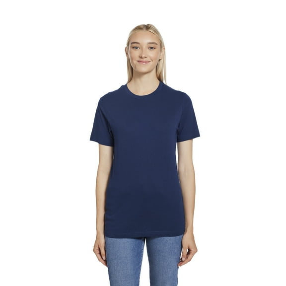 T-shirts for Women Ladies Shirts Crewneck Tee Adult Short Sleeve Unisex Fit Premium Jersey Tshirt 100% Cotton Undershirts S M L XL 2XL 3XL Blank Tee