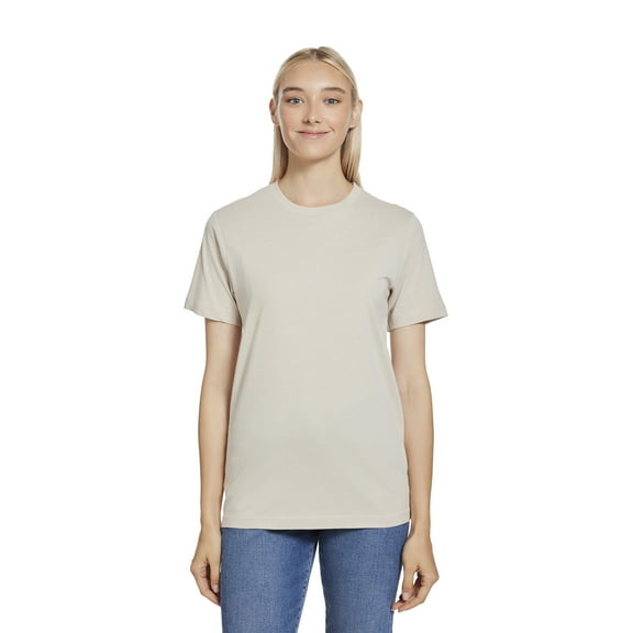 T-shirts for Women Ladies Shirts Crewneck Tee Adult Short Sleeve Unisex Fit Premium Jersey Tshirt 100% Cotton Undershirts S M L XL 2XL 3XL Blank Tee