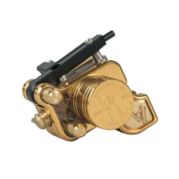 Tättoo Machine – Professional Rotary Tättoo Machine Adjustable Stroke & Hardness for Liner & Shader Replica King Kong V7 Spring Tättoo Pen, High-Speed Motor for Artists