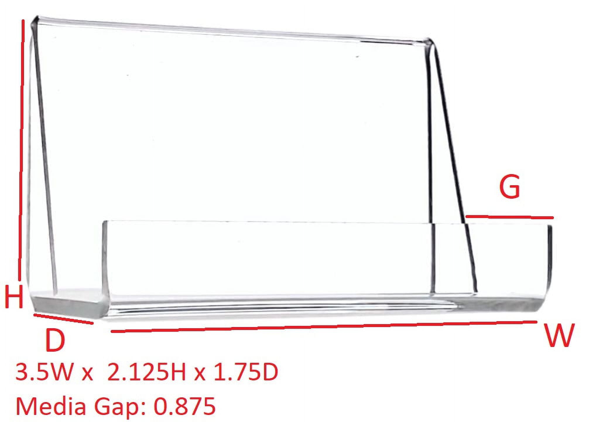 T'z Tagz 2 New Plastic Advertising Easel Display Stand Open Ended Media