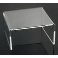 thumbnail image 1 of T'z Tagz 7x5x4.5 Clear Single Unit Acrylic Home Decor or Showcase Riser, 1 of 1