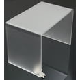 thumbnail image 1 of T'z Tagz 9x6x2.5 Frosted White Multi-Use Single Unit Acrylic Showcase Risers, 1 of 1
