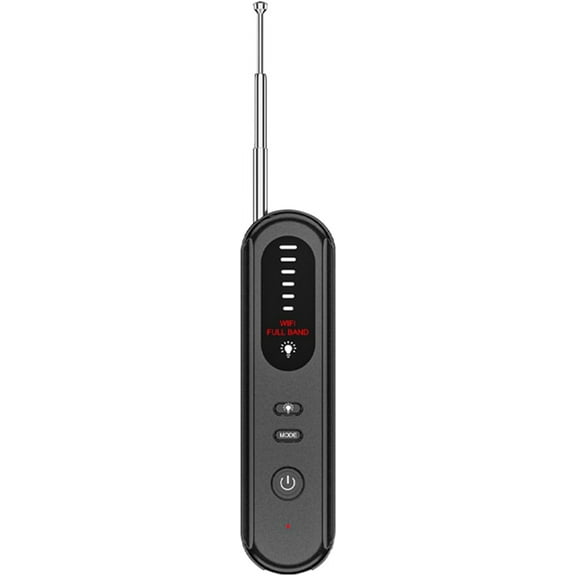 T01 Intelligent Portable Camera Detector Hotel Privacy Detection Tool Anti-Peeping Detector 6-Level Sensitivity Adjust Privacy Detection Tool