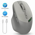 thumbnail image 1 of T02 Display Screen Mute Wireless Mouse,Bluetooth Dual-Mode,Noiseless Click,Wndows/Mac/IOS/Android, 1 of 10