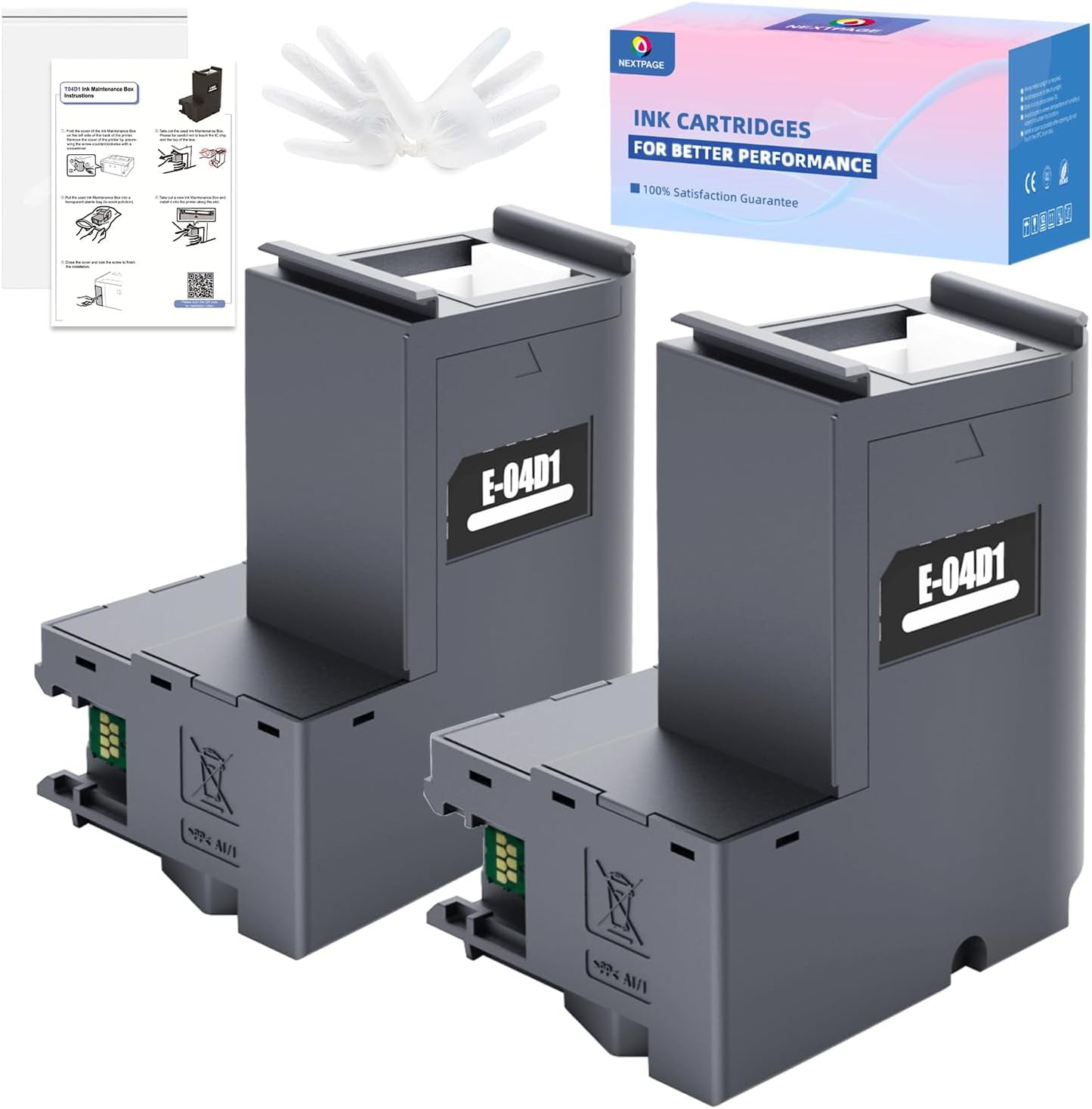 T04D1 T04D100 04D1 Ink Maintenance Box for ET15000 ET3750 ET3760 WF