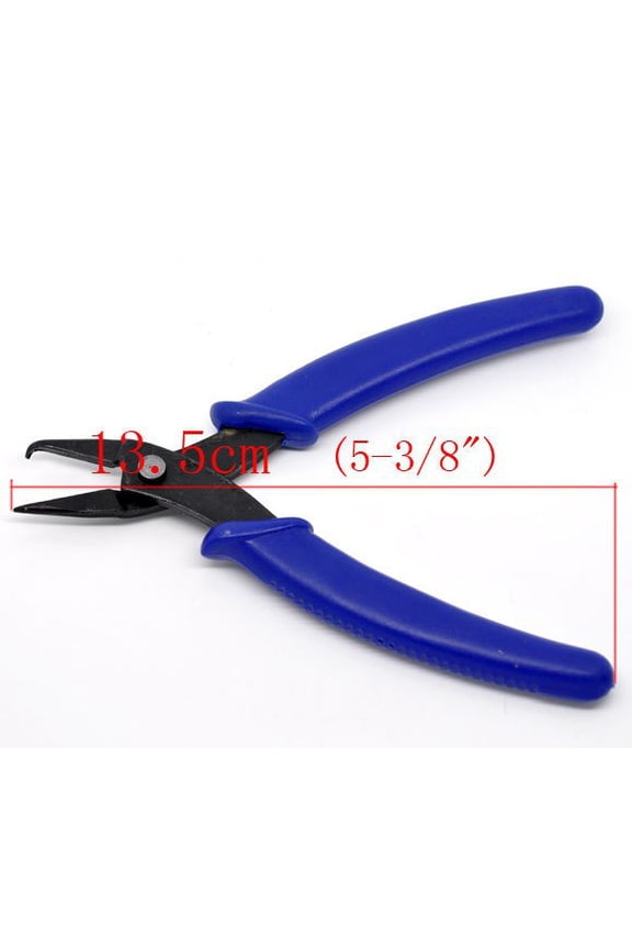 T059 - Split Jump Ring Opener Pliers - Stainless Steel and Plastic - 13 cm (5.12 in)