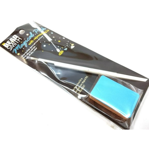 T069 - Magical Pick with Adhesive Resin Tip - Rejuvenating Kit - BeadSmith - Pick up Tool for Embellishments - Leaves no residue!