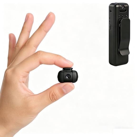T1 4K HD Pocket Body Camera with 180 Adjustable Lens Infrared Night Vision and Continuous Recording for Outdoor and Law Enforcement