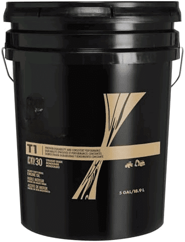 T1 Conventional SAE 30 Diesel Engine Oil (CF-2/SL, 5-Gallon Pail)