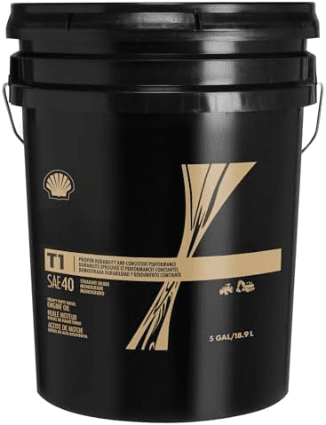 T1 Conventional SAE 40 Diesel Engine Oil (CF-2/SL, 5-Gallon Pail)