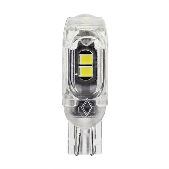 T10 W5w 2835 LED Car Width Indicator Light 5SMD High Brightness 12V Energy-Efficient Plug-and-Play for All Models - White