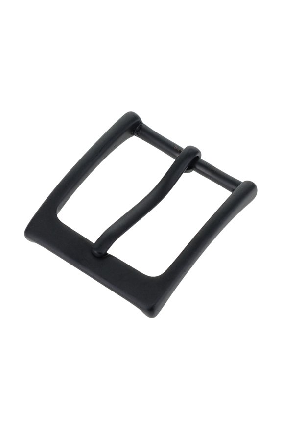 T1002 PVD Black Matte, Heel Bar Buckle, Solid Brass-LL