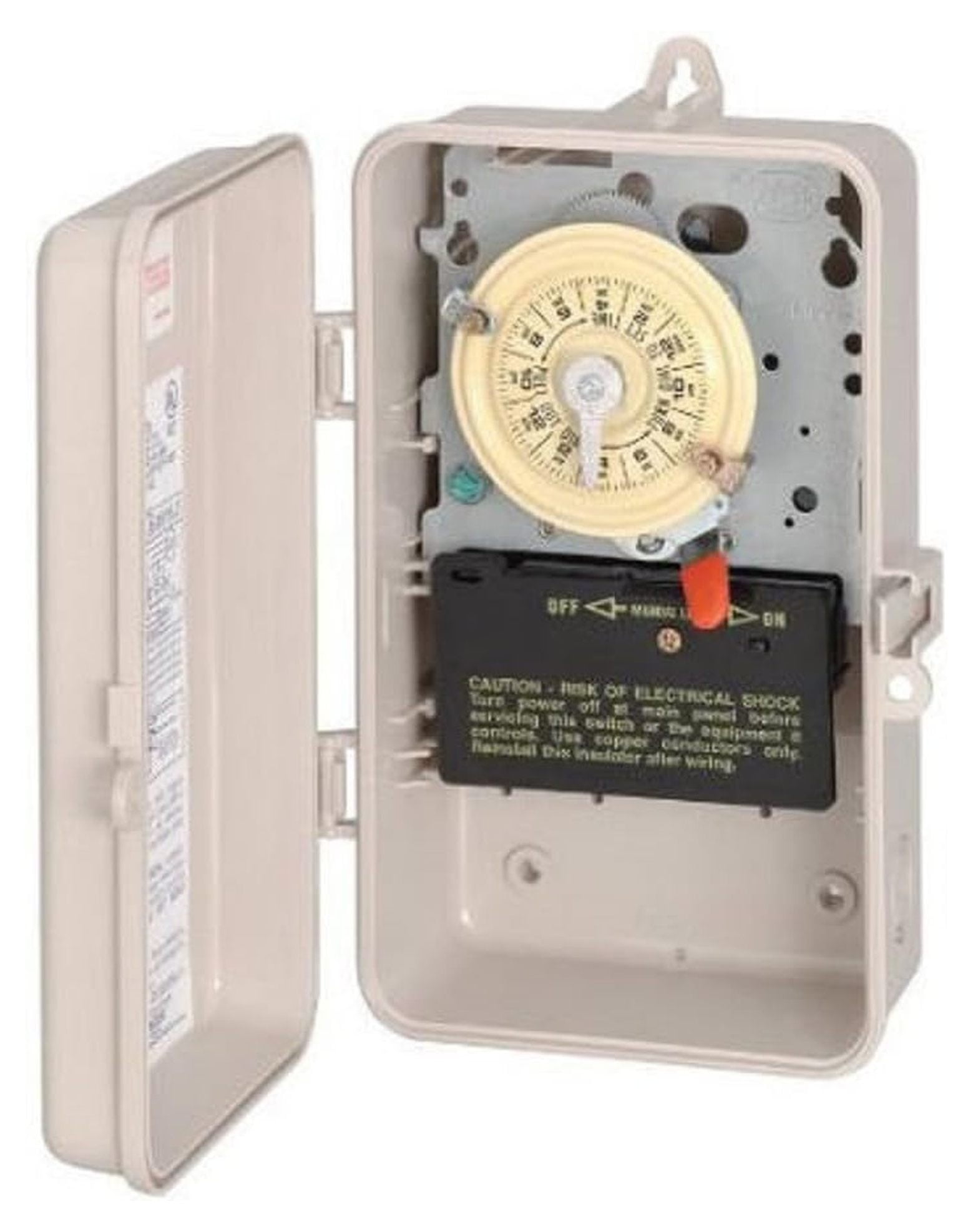 T104P3 Mechanical Time Switch - Double Pole, Single Throw, NEMA 3R ...