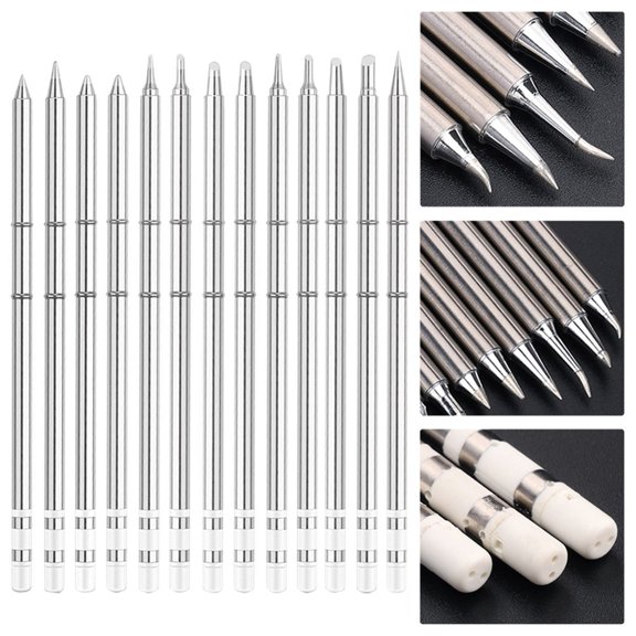 T12 B Series Electric Soldering Iron Tip Diy Solder Tips Welding Head For 950D 202 942 Soldering Station Welding Tool T12-Bcf1 Fangkenuo