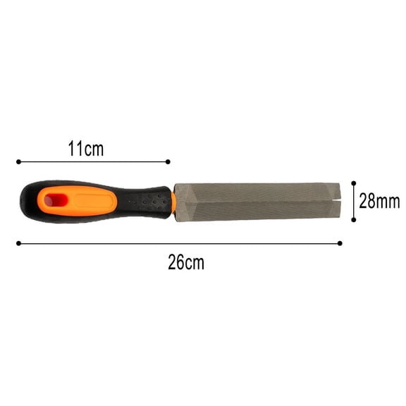 T12 Bearing Steel Metal Rasp Files Diamond File Metalworking Woodworking Carpentry Rasp 260Mm Pruning Saw File Smile Home