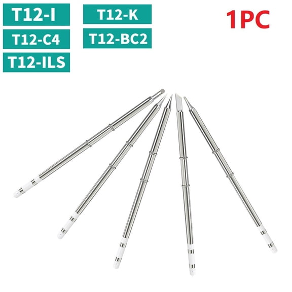 T12 Soldering Iron Tips Soldering Station Electric Soldering Iron K B2 Bc1 2 D16 Soldering Station Kits Welding-Tools T12-I Smile Home