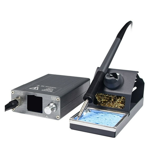 T12-X Soldering Station Electronic Welding Iron LED Digital Display BGA Rework Station With Soldering Tips Welding Tools ,Complete Set